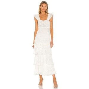 Saylor NYC - Perrie Dress, White New